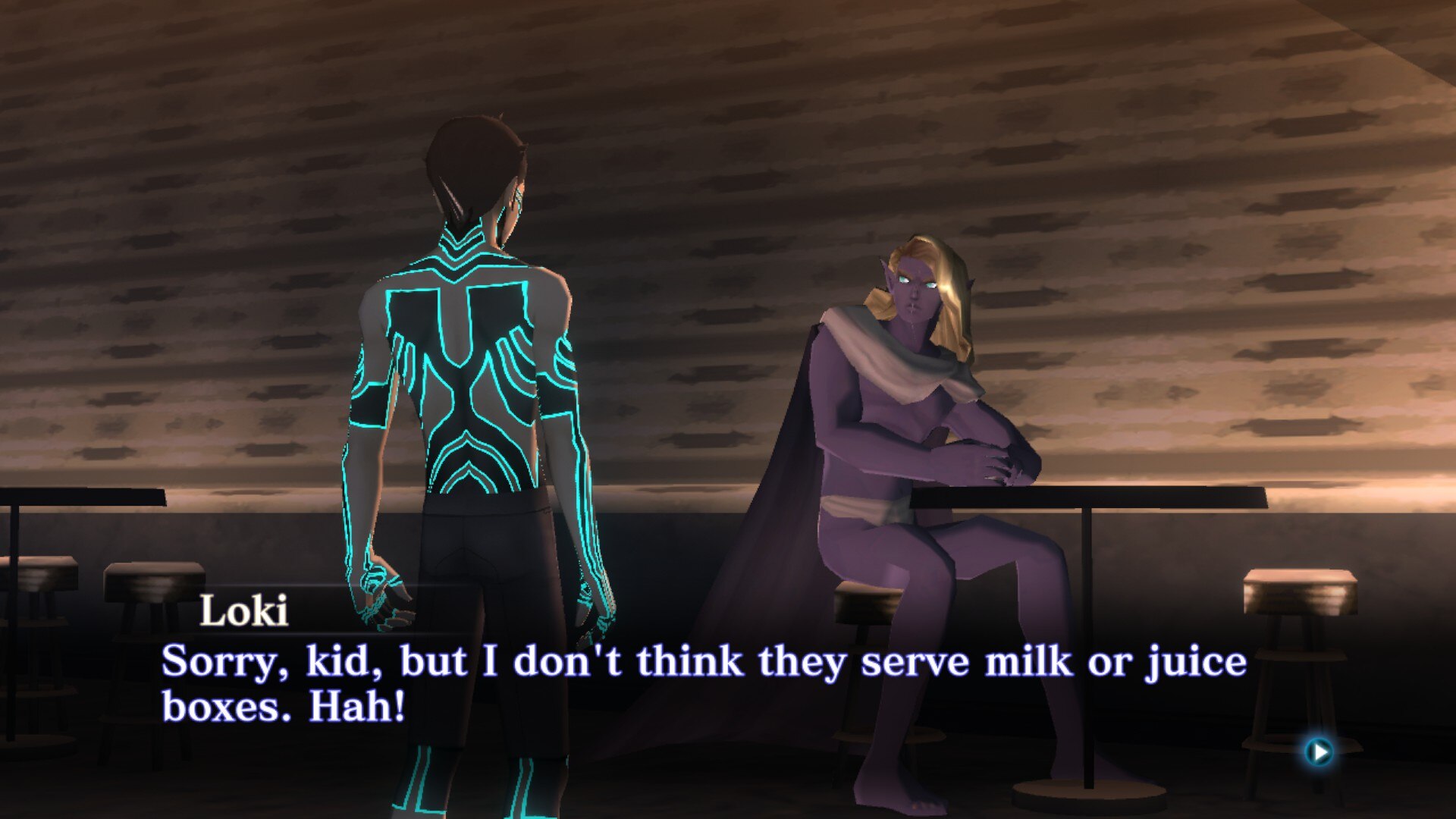 Still a jokester in the Megaten universe